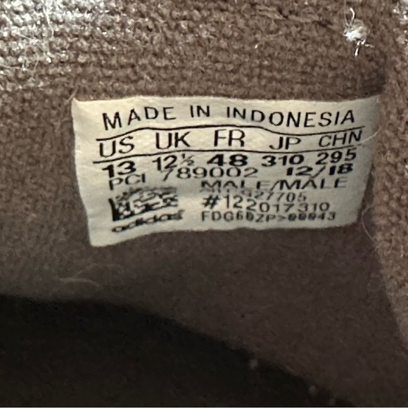 Adidas Men’s Skate Continental 80 Grey Ice 2019 Low Top (G27705) Size 13 - Picture 7 of 7